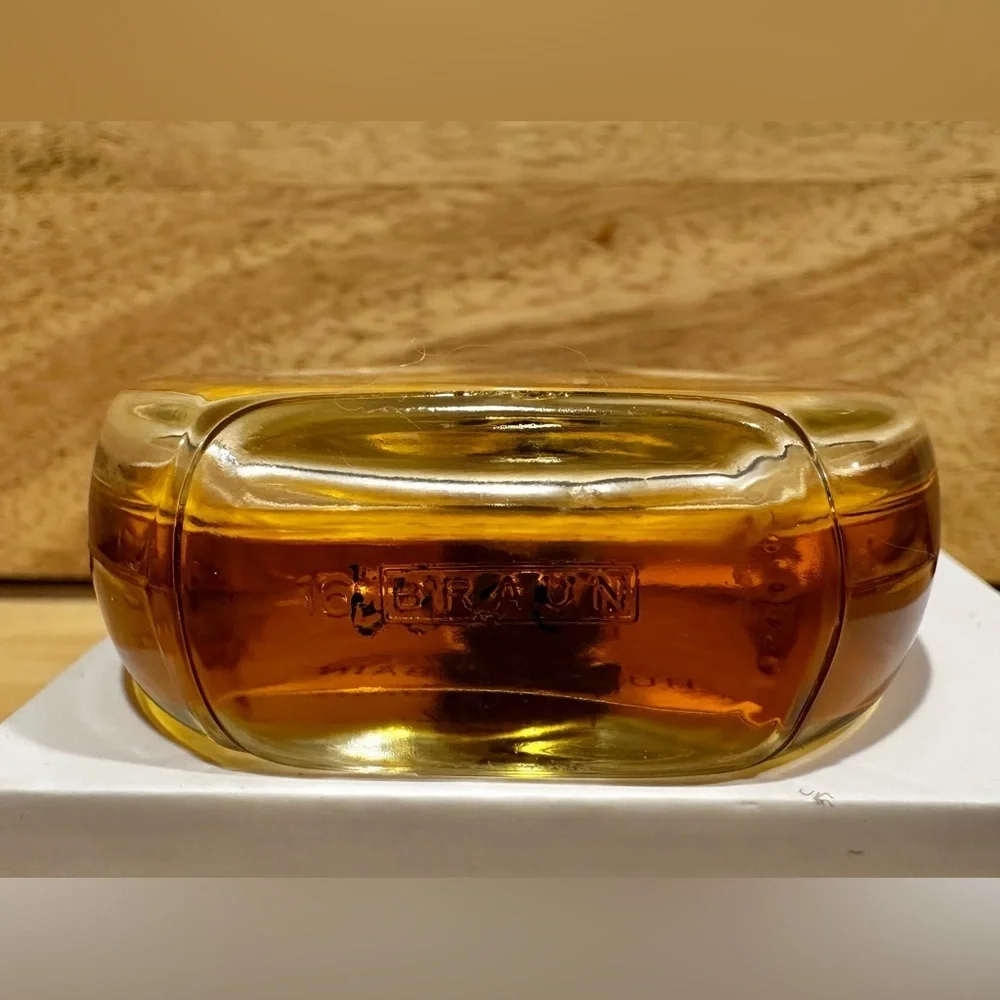 Carbon Huile de Bain Amber Bath Oil Vintage Gold Bottle